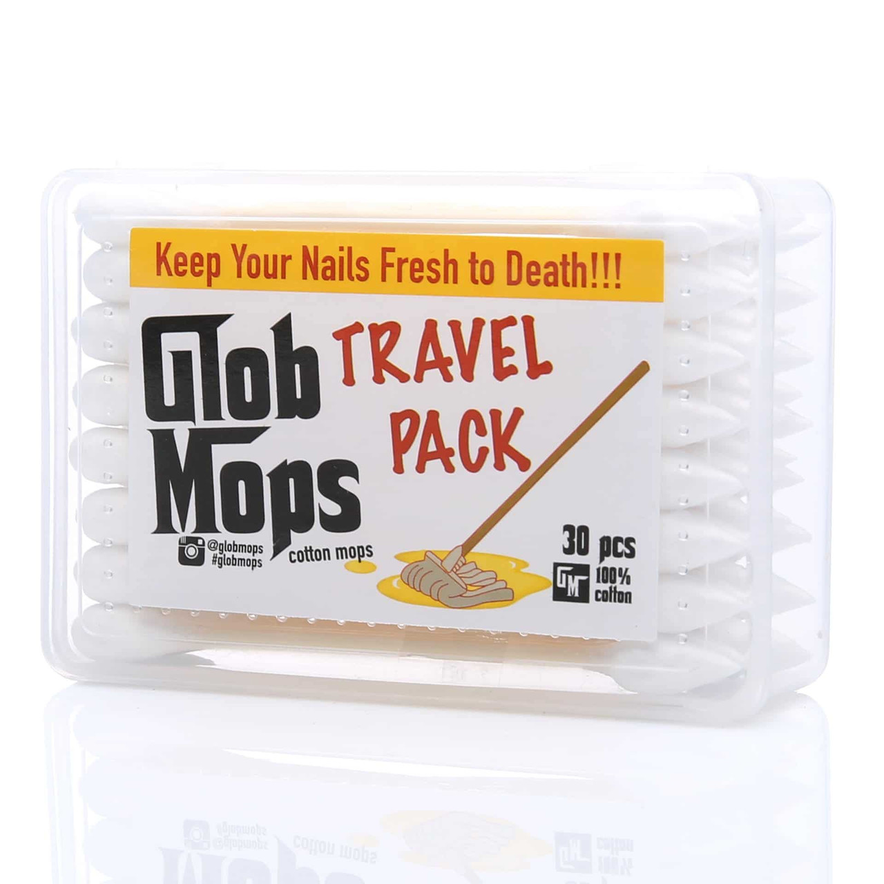 Pack of 5 ~ Q-tips Swabs Travel Pack ~ 30 Count