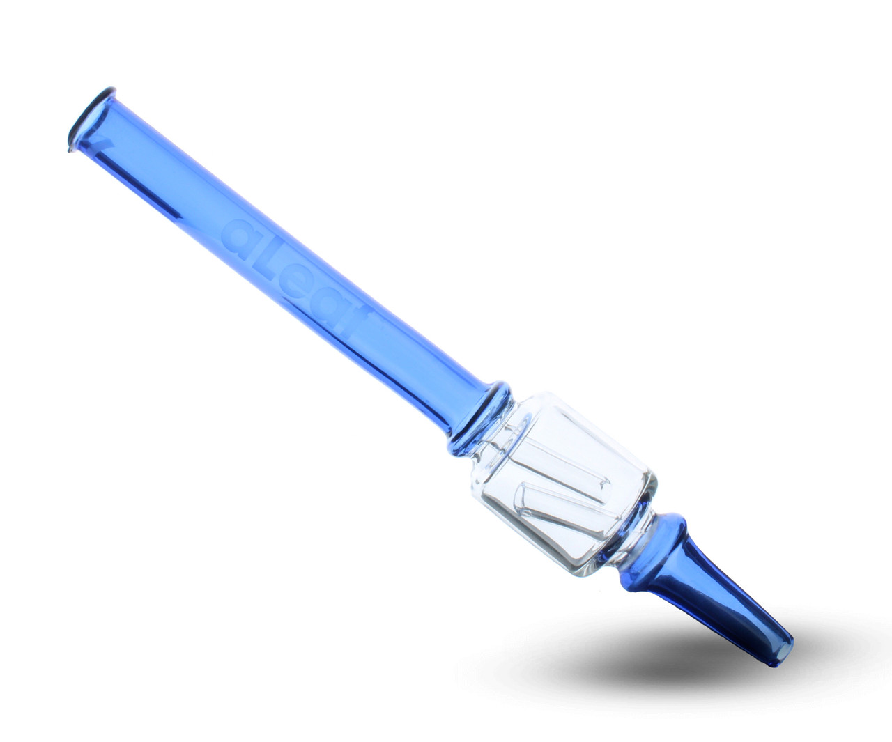 6.5" Nectar Collector with Reclaim Catcher Blue Quartz Banger