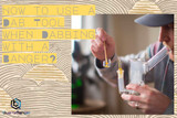 ​How to use a dab tool when dabbing with a banger?