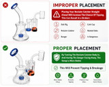 Reclaim Catcher Placement: How to Prevent Dab Rig Tip-Overs