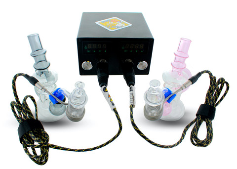 VapeBrat Double Dutch Bucket Banger Enail - Dual Enail Kit