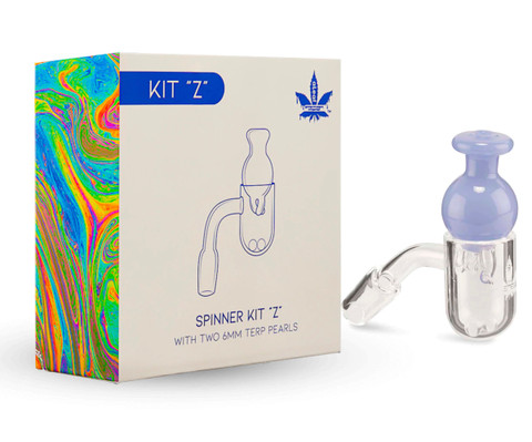Spinner Kit "Z": 14mm 45 Degree Male Round Bottom Banger Kit