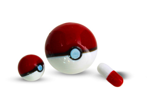 VapeBrat Poké Marble Slurper Set: Red