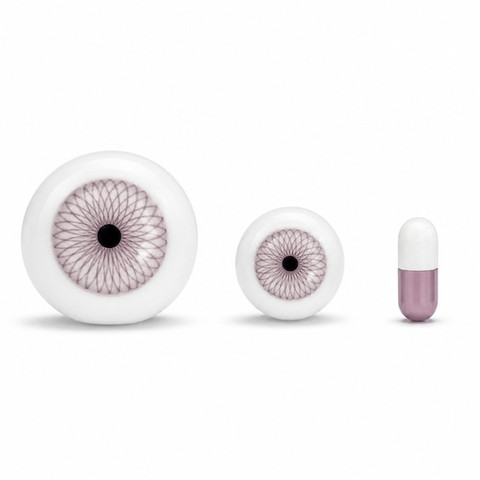 VapeBrat Eyeball Marble Slurper Set: Purple Eye