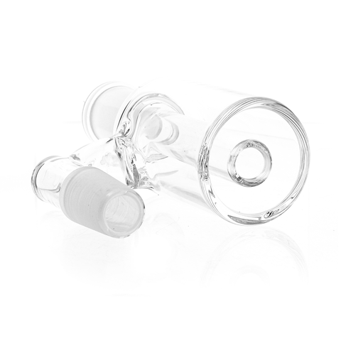 14mm Male 90 degree Reclaim Catcher Banger with Silicone Jar Set