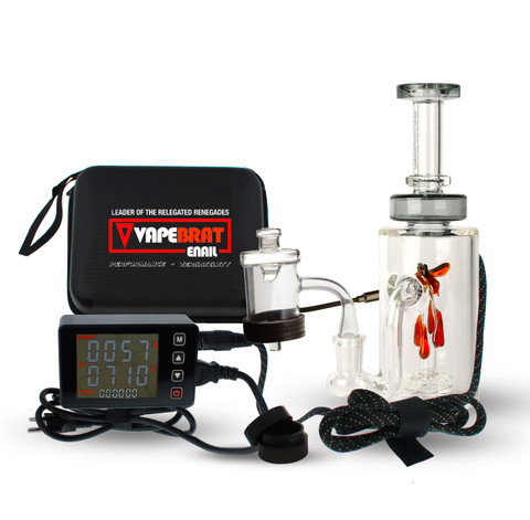 VapeBrat LCD Enails: Quartz Banger E Nail - 35mm