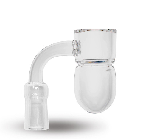 VapeBrat Splashguard Round Bottom Banger: 14mm Female 90 Degree