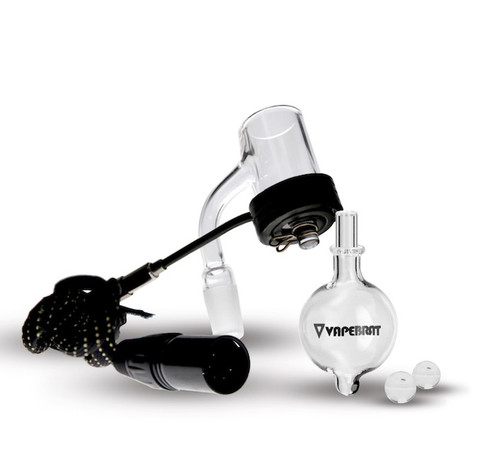 30mm Enail Coil and Banger: Quartz Enail Banger Bucket - VapeBrat