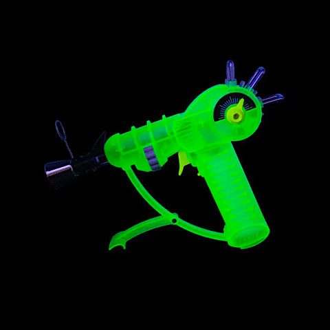 Ray Gun Dab Torch: THiCKet Spaceout Torch - Glow in the Dark Green