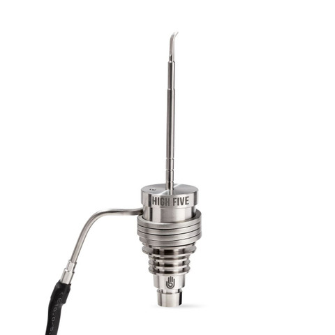 25mm Titanium Carb Cap and Dab Tool by High Five