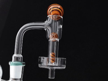 35mm Terp Slurper Enail Banger Full Weld: 10mm Male 90 Degree