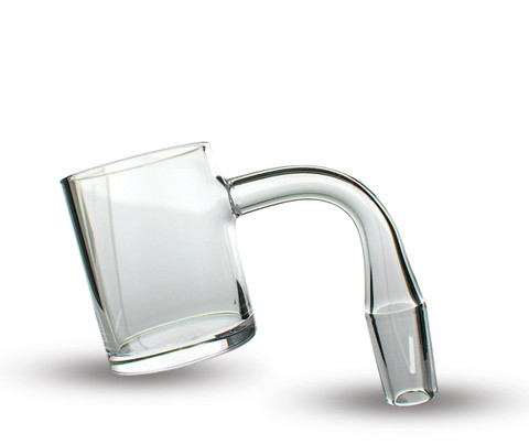 35mm Quartz Banger Regular Weld: 14mm Male 90 Degree