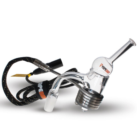 25mm Center Core Reactor Enail Coil Kit: Enail Coil, Quartz Banger, Carb Cap by VapeBrat