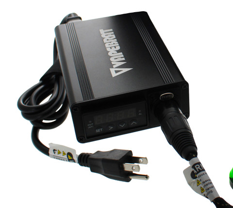 Enail Temperature Controller Box and Power Cord: VapeBrat Micro
