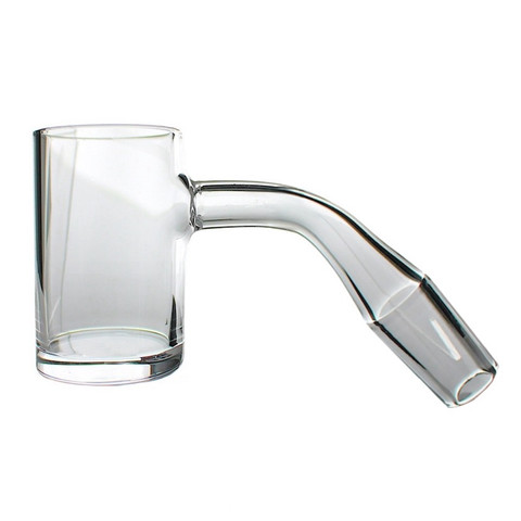 20mm Bucket Quartz Banger Regular Weld: 14mm Male 45 Degree Angle