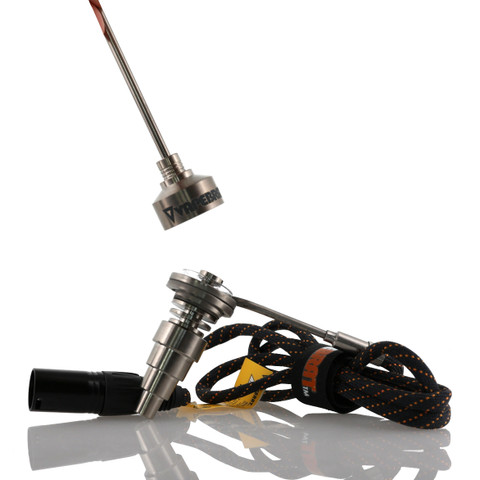 25mm Hybrid Enail Coil Kit: Enail Coil with Quartz Dish and Titanium Nail by VapeBrat