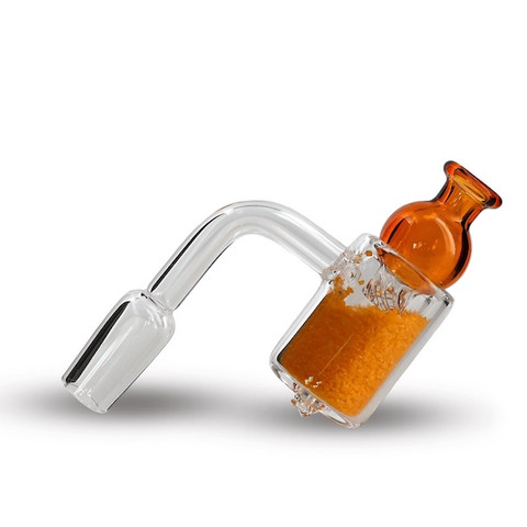 Thermochromic Banger with Bubble Spinner Cap and Two Terp Pearls Kit