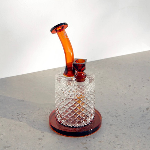 Amber Jane West Bong Dab Rig: Twenties Collection