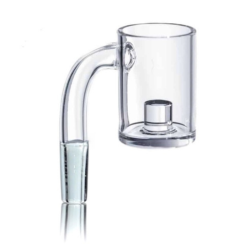 Center Core Reactor Quartz Banger: 10mm Male 90 Degree Regular Weld