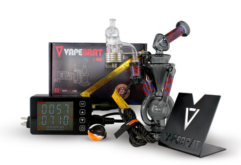 25mm Auto Spinner Banger LCD Enail Kit by VapeBrat