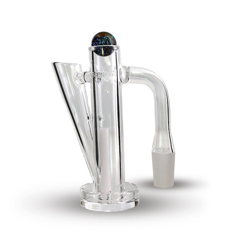Terp Slide Control Tower Terp Slurper Banger Kit with Marble Cap and Terp Pillar: Full Weld