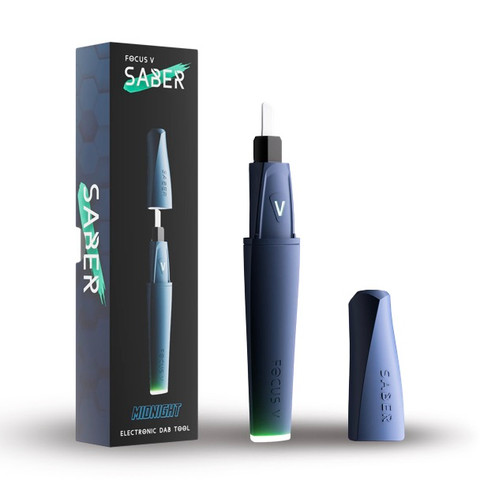 Midnight Blue Focus V Saber Hot Knife Electronic Dab Tool