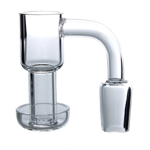 18mm Male 90 Degree Terp Slurper Quartz Banger: Regular Weld