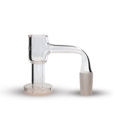 Opaque Bottom Terp Slurper Full Weld Banger: 14mm Male 90 Degree