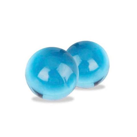 6mm Light Blue Sapphire Terp Pearls Set: 2 Pearls