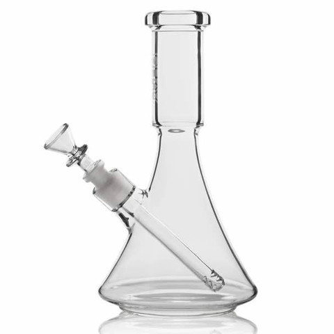 Borosilicate Glass Beaker Bong by Grav: Medium Deco 9.8"