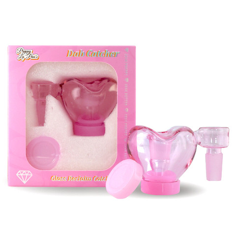 Pink Heart Reclaim Catcher: Self Love Self Care Series by Preppy La Peui