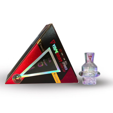 25mm Iridescent Vortex Spinner Bell Carb Cap