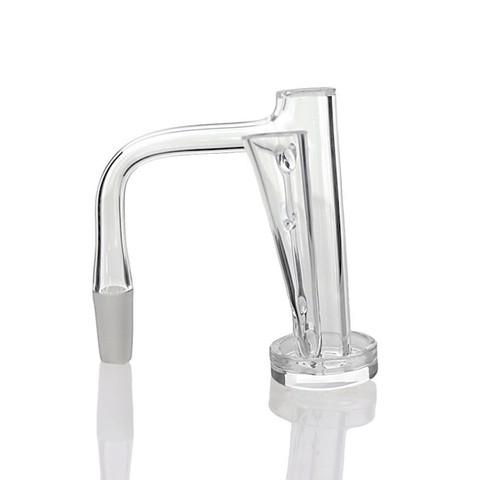 Full Weld Terp Slide Control Tower Terp Slurper Banger: 10mm Male 90 Degree Angle