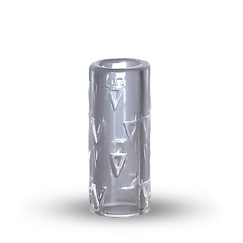 Hollow Etched Quartz Terp Pillar: 6mm Diameter 15mm Height- 1 Piece by VapeBrat