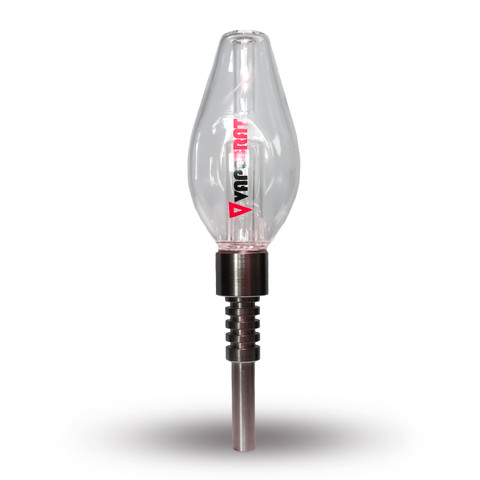 Nectar Collector with Screw-on Dab Nail VapeBrat X2 (3 Nail Options)