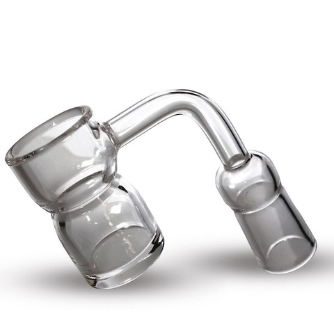 14mm Female 90 Degree Splashguard Quartz Banger