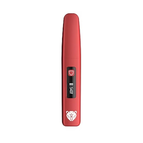 Trio 2.0 Hot Knife & Infrared Dab Temp Reader: Red by Bear Quartz