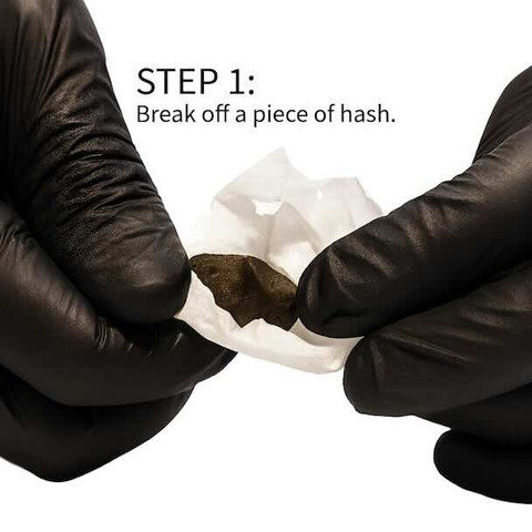 aLeaf Hash Bowl Borosilicate Adapter Kit: 14mm Male 90 Degree