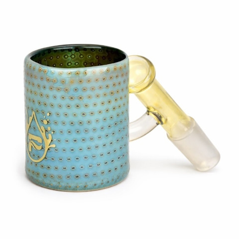 Limited Edition Puffco Proxy Attachment: 14mm Male 45 Degree Aqua Color