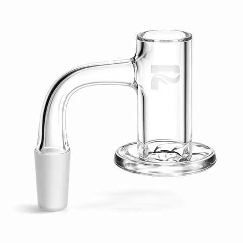 14mm Male 90 Degree Full Weld Quartz Blender Banger by Pulsar
