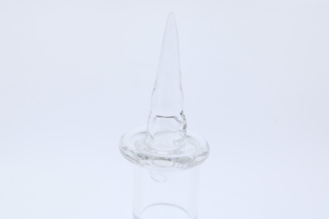 Monkey Boy Art - Bullet Tip Airflow Carb Cap Clear (American Glass)