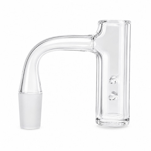 Extreme Blender Barrel Quartz Banger: 14mm Male 90 Degree (Full Weld)