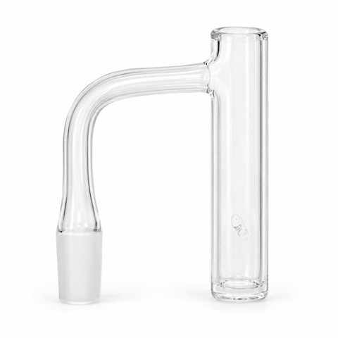 Extreme Blender Barrel Finger Quartz Banger: 14mm Male 90 Degree (Full Weld)