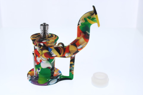 Silicone Dab Rig Waterpipe Kit - Kong