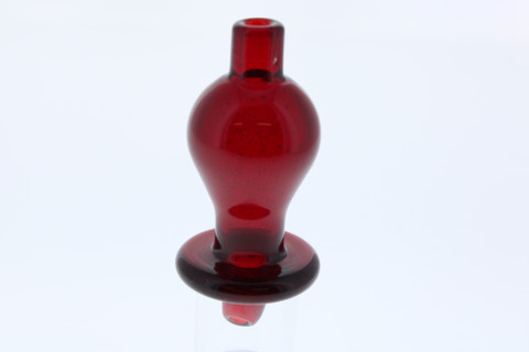 Monkey Boy Art - Large Red Airflow Bubble Carb Cap (American Glass)