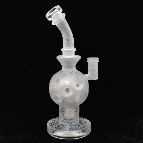ILLUMINATI 5” Sandblasted Micro Ball Rig with Banger
