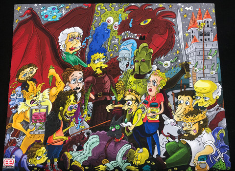 Silicone Dab Mat By Dunkees - 11 X 17 Inches - Game of Terps