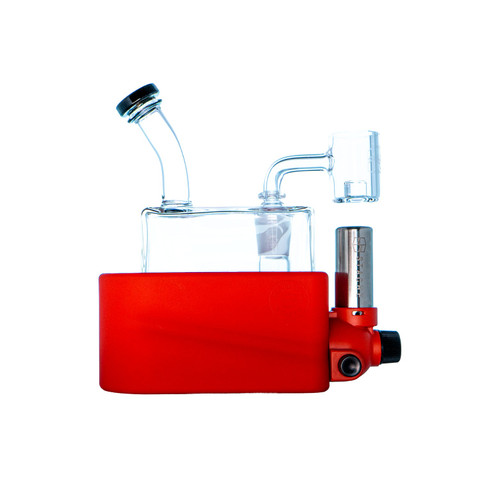 RIO Portable Dab Rig: Matte Red by Stache Products
