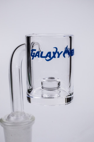 Galaxy Enail Quartz Banger 14mm Male 90 Degree 25mm Diameter with Core Reactor