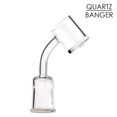 Quartz Banger 4mm Bottom 45 Degree 19mm Female